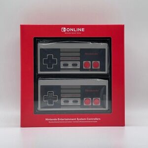 Nintendo Switch NES Entertainment System Gaming Controllers 2-Pack - New Sealed